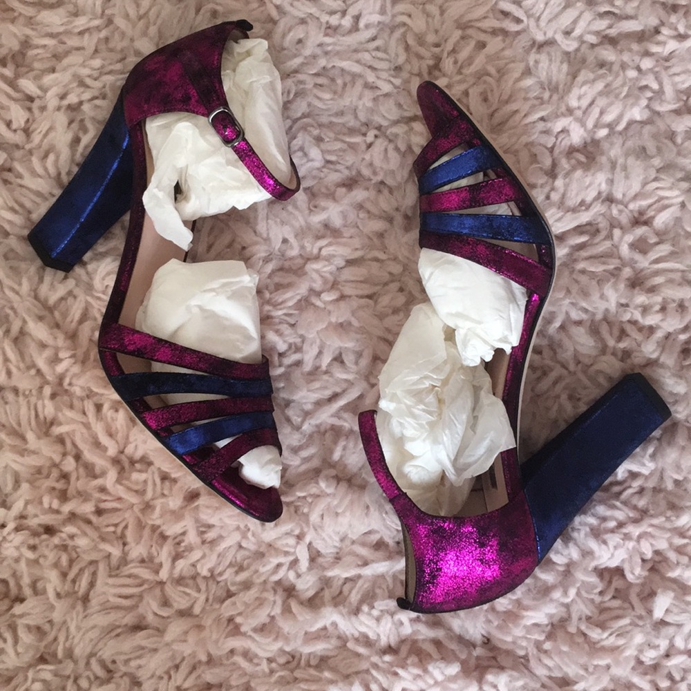 SJP “Jagger” Block heel strappy sandal